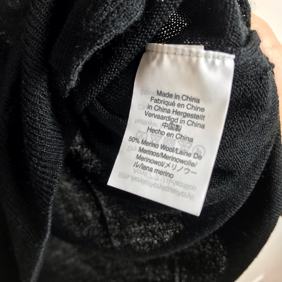 New | Madewell Southstar Wool Blend Pullover - Picture 8 of 8